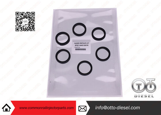 Черный 0 445 120 078 Bosch Injector Seal O-Rings - 6PCS/SET Ремонтные наборы для топливных инжекторов
